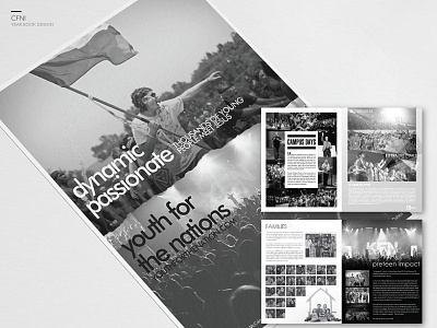 Christ For The Nations illustrator indesign photoshop publication design