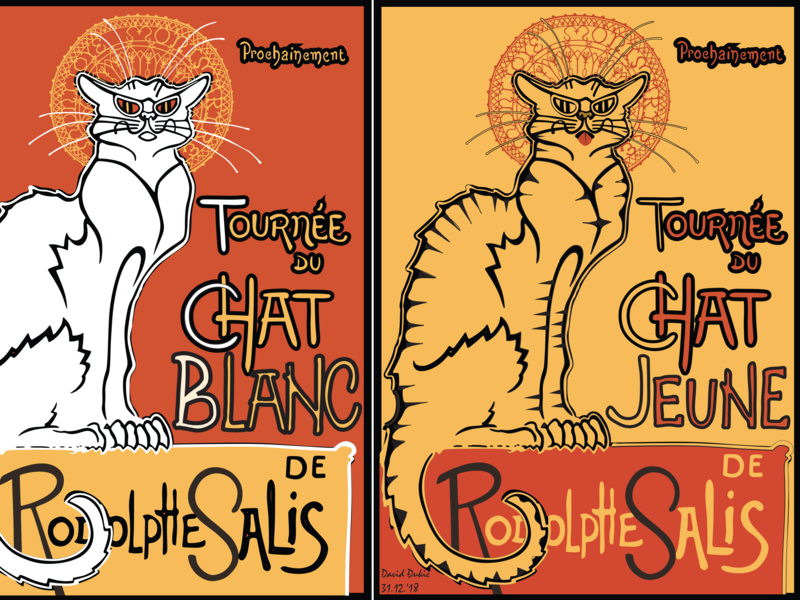 Le Chat Noir Rework By David Djukic On Dribbble