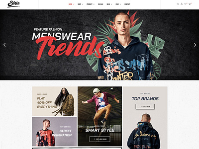 Striz - Fashion Ecommerce WordPress Theme - Opal_WP fashion wordpress themes opal wp striz wordpress theme