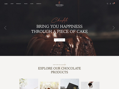 Xocora - Food Bakery WooCommerce WordPress Theme