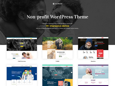 Humani Nonprofit & Charity WordPress Theme - Opal_WP