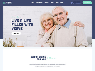 OakTrix Senior Care WordPress Theme - Opal_WP