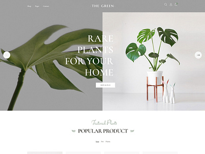 The Green Houseplants & Gardening WordPress Theme - Opal_WP