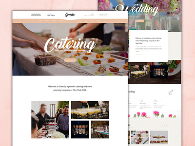 Grenda - Event Planning & Catering WordPress Theme