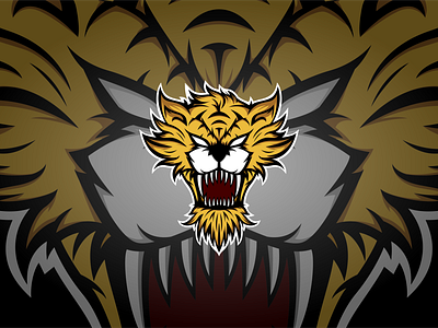 Wild Cat animal animal head badges branding cat design esports game gaminglogo illustration logo mascot logo vector wild wild cat