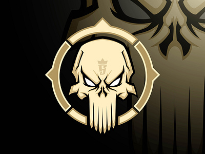 Skull Annihilator mascot logo annihilation branding esports esports logo head illustration logo mascot mascot logo skull symbol vector