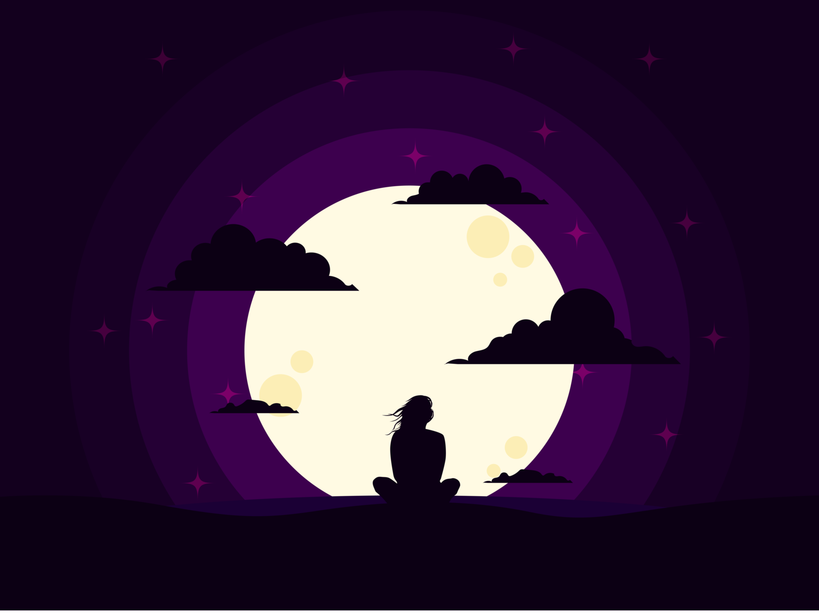 Lonely Night by Arzuka on Dribbble