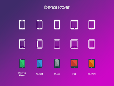 Device Icons