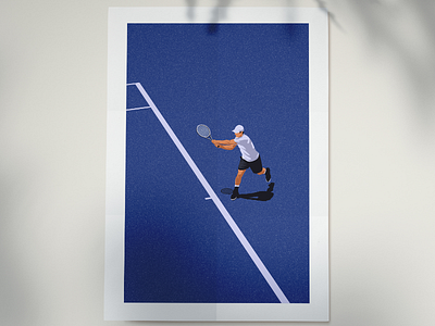 Tennis Wall Poster