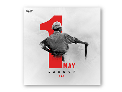 Labour Day - Design Poster blackandwhite design farmer labour day photo manipulation poster