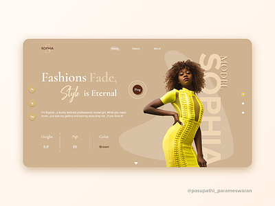 UI design for a model portfolio! fashionui model portfolio modelui photoui portfolio ui styleui ui uidesign uiux websiteui