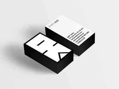 Studiomot Business Card2 그래픽 디자인 디자인 명함 브랜딩 인쇄술