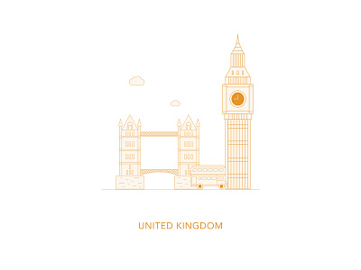 United Kingdom | Illustration branding flat design geometic illustraion illustrator vector art