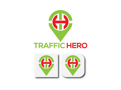 Traffic Hero design graphic design logo logo deisgn traffic traffic cone traffic hero traffic logo