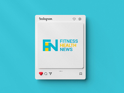 FHN Logo a letter logo a logo icon brand design branding creative logo fitness health fitness helth logo fitness logo graphic design letter logo logo logo design minimal logo minimalist logo monogram logo wordmark logo