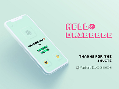 Hello Dribbble! 😄