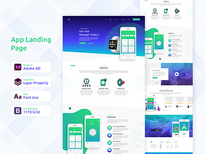 App Landing Page