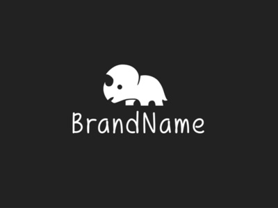 cute dino logo adobe ilustrator brand brand and identity branding clean cute dinosaur logo logo design simple