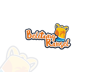 Belitung Ransel Logo adobe ilustrator branding holiday logo tour traveling vacation