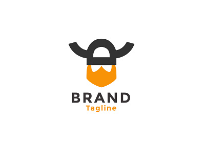 Simple Viking Logo adobe ilustrator brand branding creative icon illustration logo logo design logos logotype simple viking