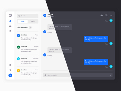Swipe - The Simplest Chat Platform chat chat app chat bot chatbot dark dark mode dark theme dark ui direct messaging discord discussions instant messaging messages messaging app messenger skype ui video call voice call