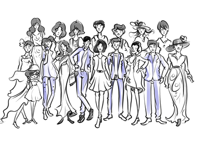 Fashion illustrations