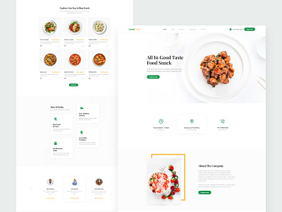 Foodol Town design figma food landing page food website landing page landing page design mobile app design top 10 food website ui ui ux web uidesign uiux ux uxdesign uxui website concept website design