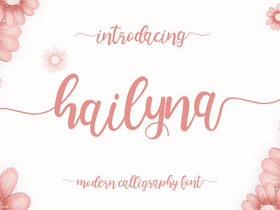 hailyna brochure design company profile design digital product font font awesome font design free font freebie freebies