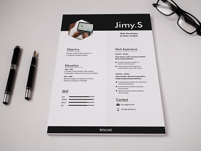 CV Resume digital product resume cv resume design resume template