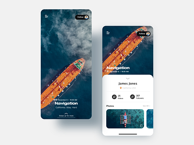 Travel diary 2 app design illustration mobile ui ux