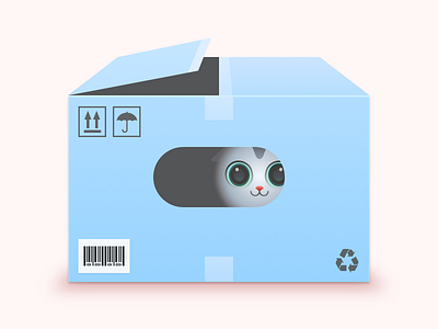 Fish Ball carton cat