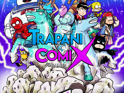 Trapani Comix 2019 - Web Design and Graphic Design