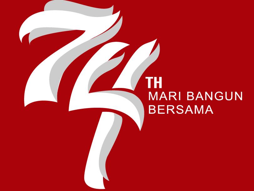 INDEPENDENCE DAY Logo of INDONESIA 74th year #1 by Dimas ...