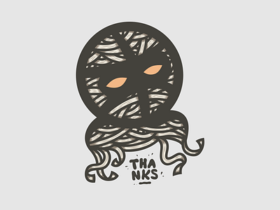 dribbble mummy character comic debut draft dribbble illustration logo mummy thanks