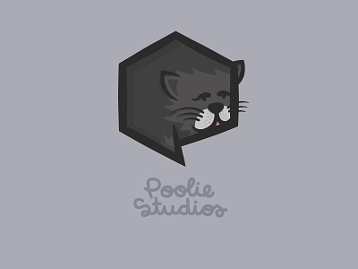 pooliestudios cat cat character illustration logo poolie pooliestudios tomcat zoolie