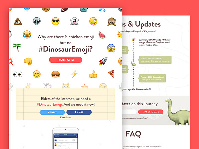 #DinosaurEmoji Website