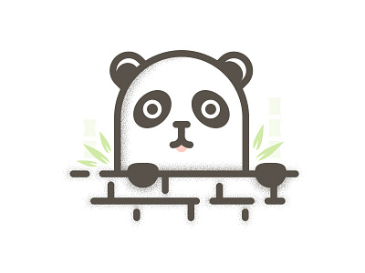 Panda animal asia bear china cute icon illustration panda