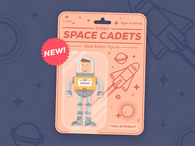 Super Space Cadets – Real Action Figure