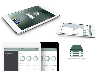 Mobile Server Manager - iPad APP