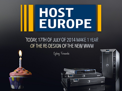 1 Year working for Host Europe GmbH