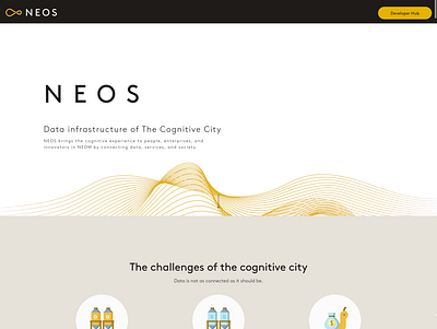 NEOS by NEOM frontend html website