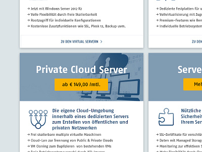 Private Cloud Server hosteurope