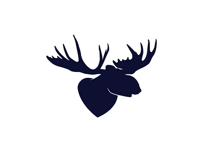 White Moose | Logo brand branding coffee flat food identitiy illustration logo minimal vector