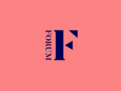 F brand branding design flat identitiy logo minimal type typography vector