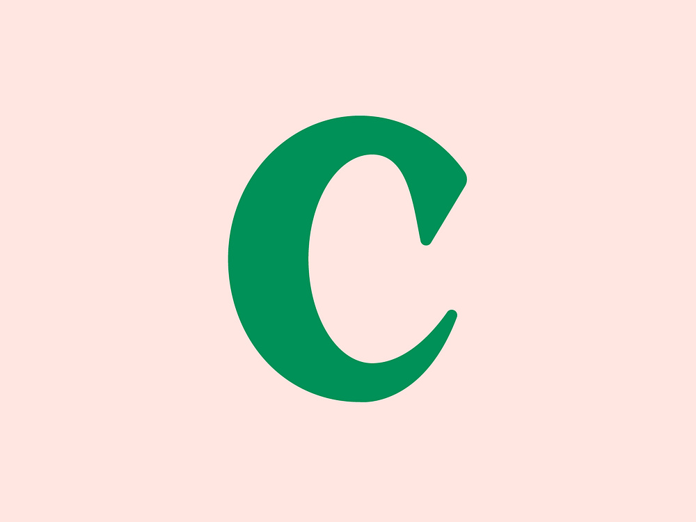 C | Letter Form Study by Davies Digital Design on Dribbble