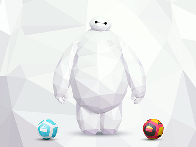 Low poly Big Hero 6