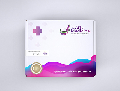 Package Design for Compounding Pharmacy branding package design