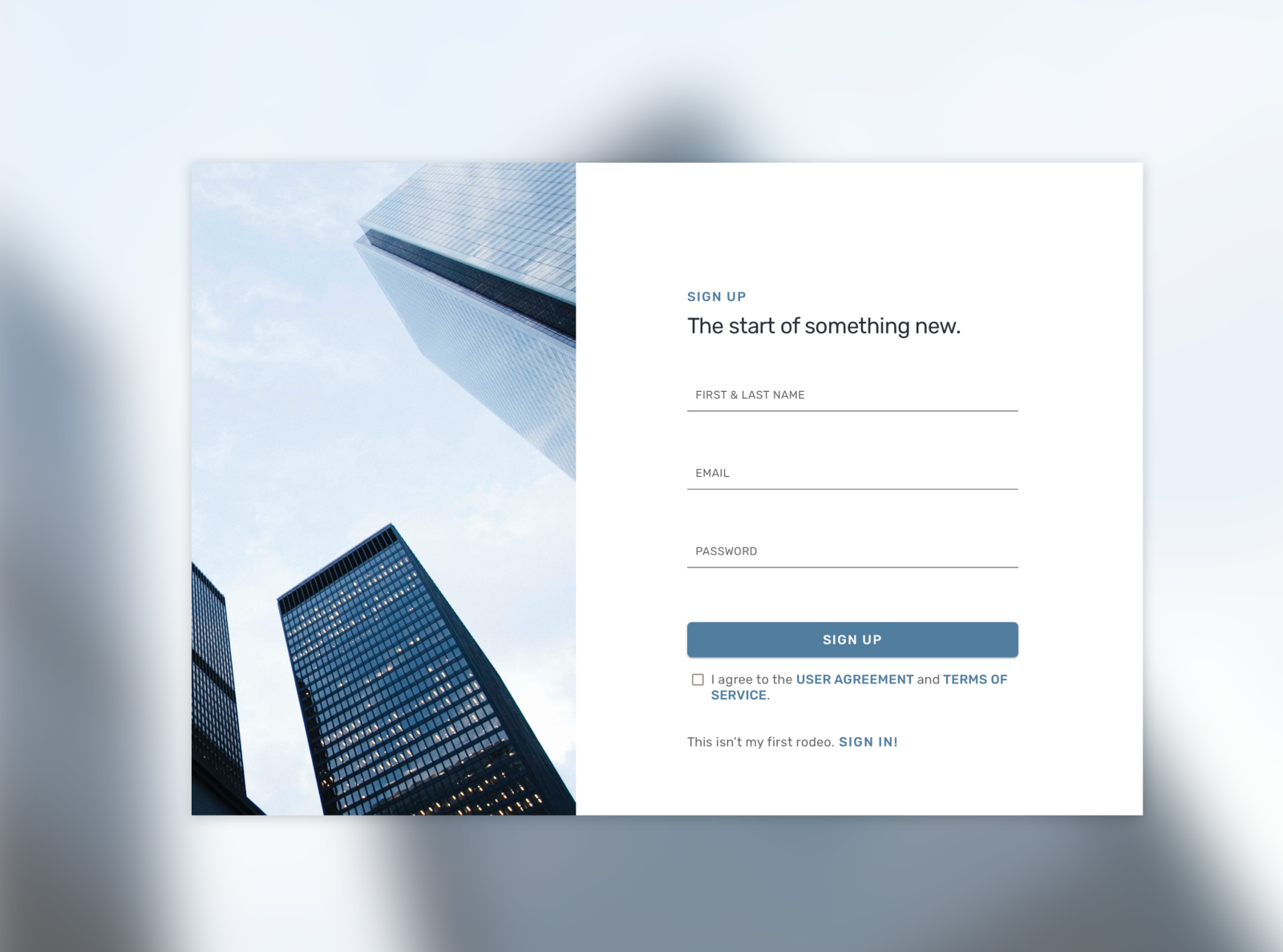 Corporate Login Page by rachel waag on Dribbble