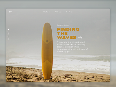 Surf Bros Landing 003 dailyui design desktop landing page landing page concept landing page ui ui ui design ux ux design uxdesign web website