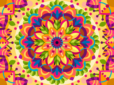 Flower mandala